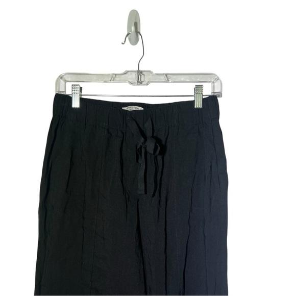 Babaton Day Errol Black Linen Blend Pants Small - Picture 3 of 9